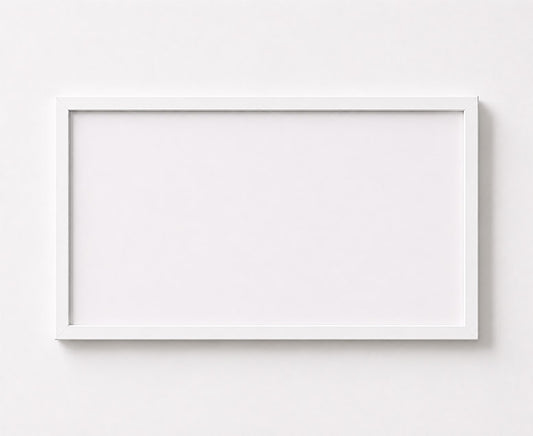 White Minimal Frame · No. 03