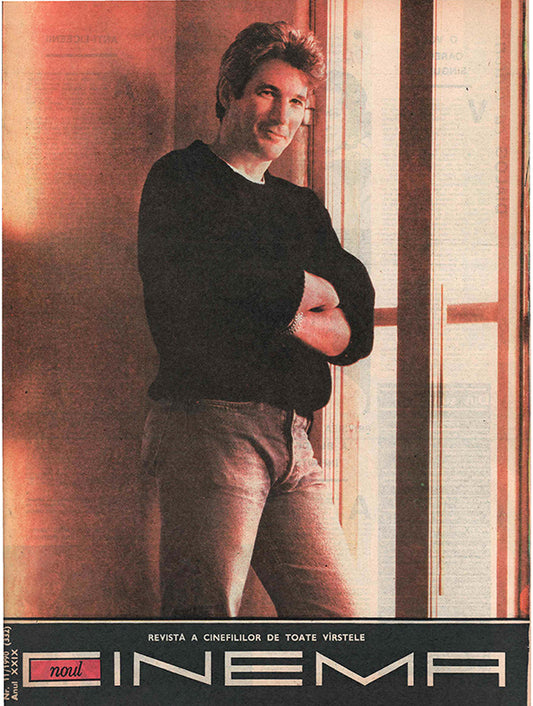 Richard Gere, Romanian magazine, Cover, DIGITAL LISTING, Instant Download