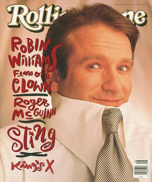 Robin Williams, ENG magazine, Cover, DIGITAL LISTING, Instant Download