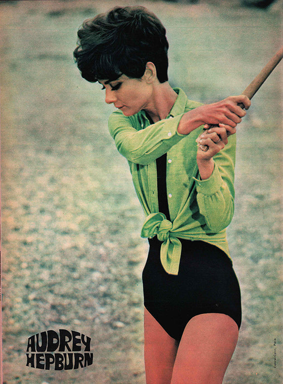 Audrey Hepburn, Romanian magazine, Cover, DIGITAL LISTING, Instant Download