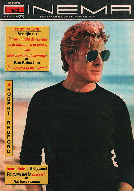 Robert Redford, Romanian magazine, Cover, DIGITAL LISTING, Instant Download