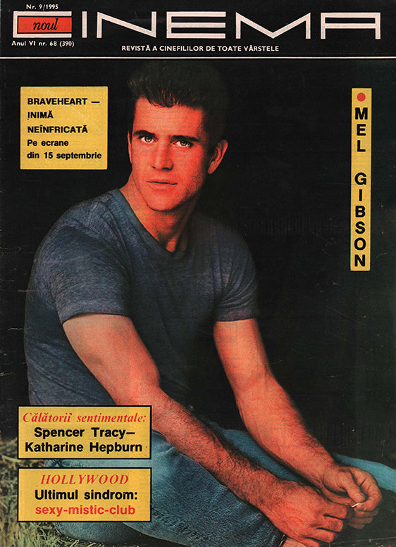 Mel Gibson, Romanian magazine, Cover, DIGITAL LISTING, Instant Download