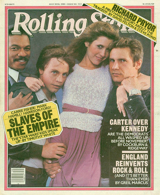 Harrison Ford, Carrie Fisher, Mark Hamill, ENG magazine, Cover, DIGITAL LISTING, Instant Download