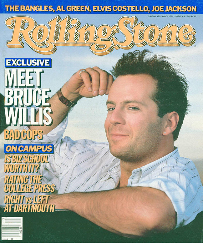 Bruce Willis, Cybill Shepherd, ENG magazine, Cover, DIGITAL LISTING, Instant Download