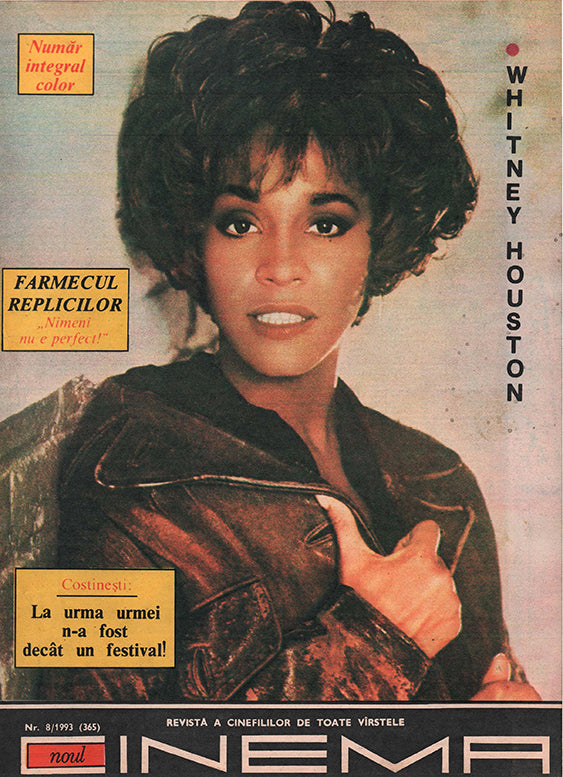 Whitney Houston, Romanian magazine, Cover, DIGITAL LISTING, Instant Download