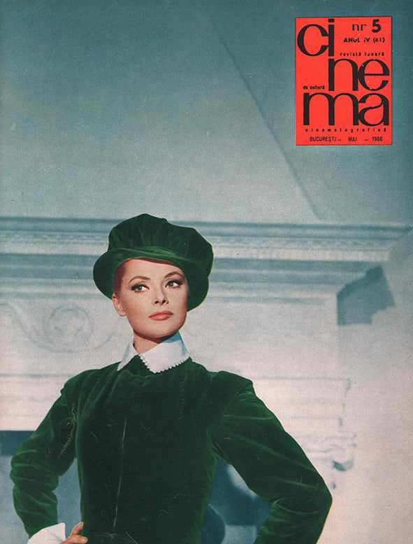 Virna Lisi, Romanian magazine, Cover, DIGITAL LISTING, Instant Download