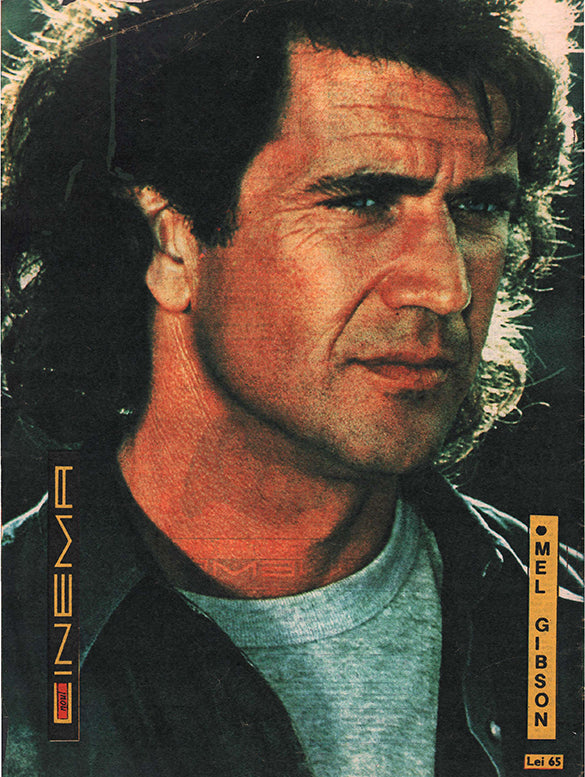 Mel Gibson, Romanian magazine, Cover, DIGITAL LISTING, Instant Download