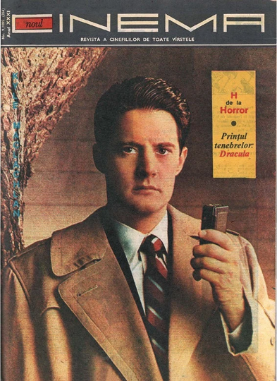 Twin Peaks, Kyle MacLachlan, Romanian magazine, Cover, DIGITAL LISTING, Instant Download