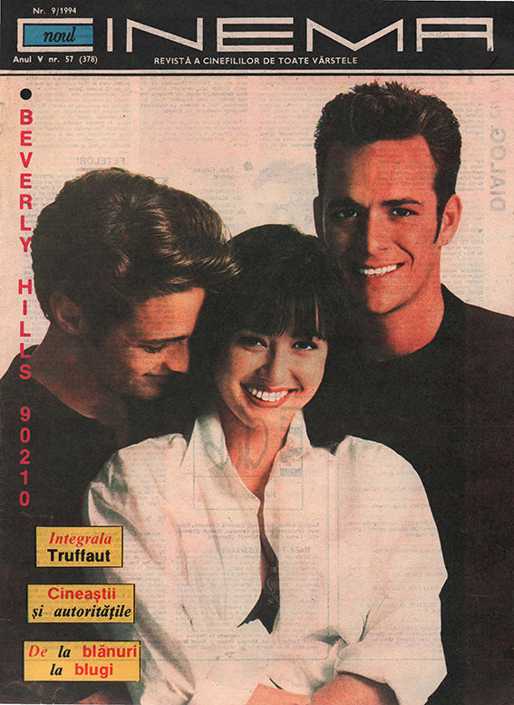 Beverly Hills, Jason Priestley, Shannen Doherty, Luke Perry, Romanian magazine, Cover, DIGITAL LISTING, Instant Downloady