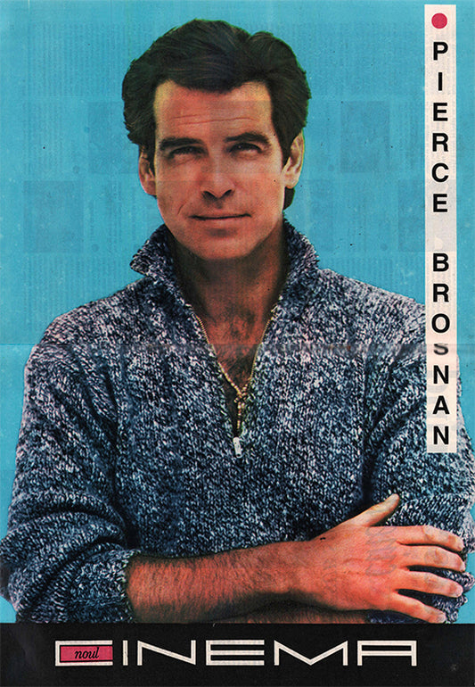 Pierce Brosnan, Romanian magazine, Cover, DIGITAL LISTING, Instant Download