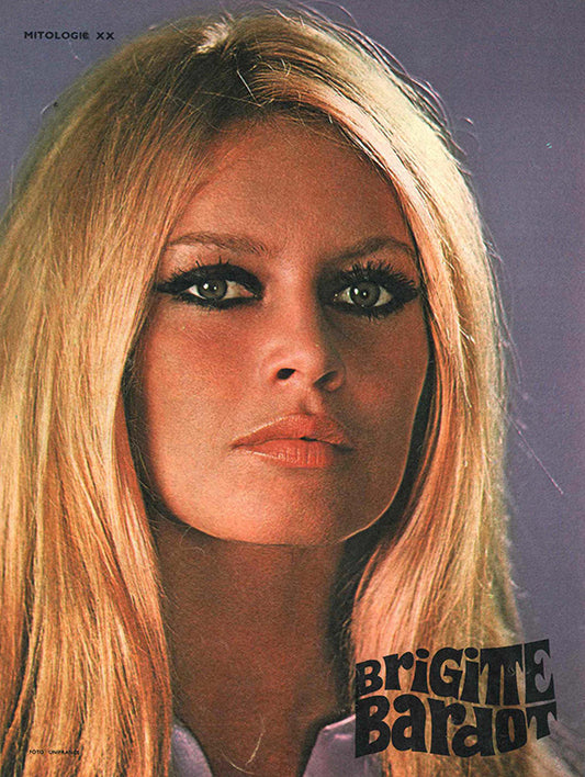 Brigitte Bardot, Romanian magazine, Cover, DIGITAL LISTING, Instant Download