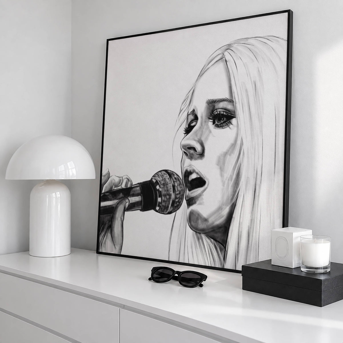 Agnetha Faltskog | Framed Fine Art Print