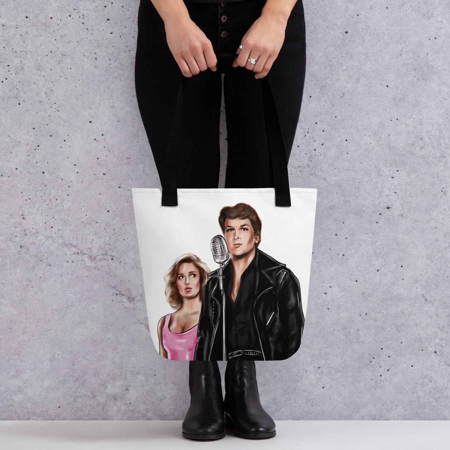 Jennifer Grey, Baby, Patrick Swayze, Johnny Castle, Dirty Dancing, Tote bag