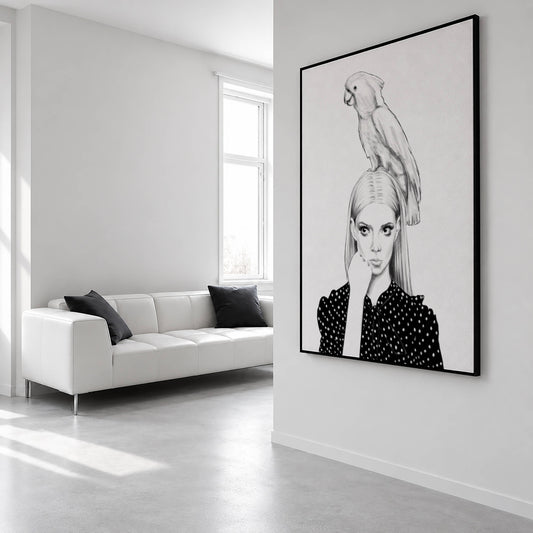 Anya Taylor-Joy | Framed Fine Art Print