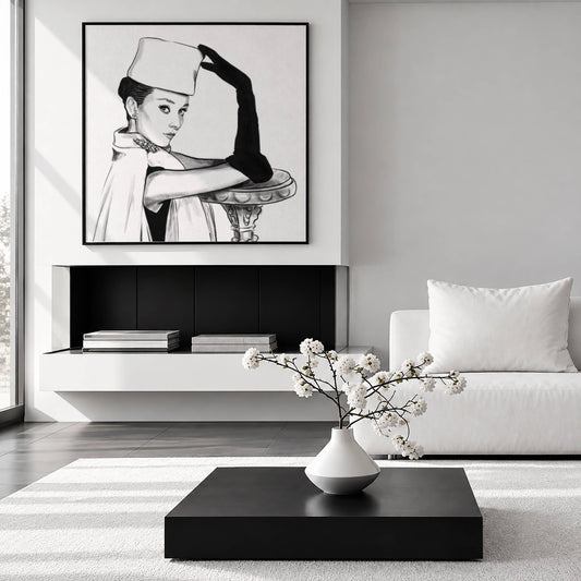 Audrey Hepburn | Framed Fine Art Print
