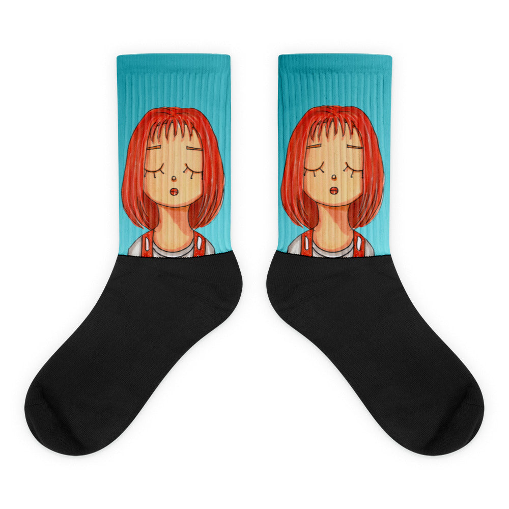 Milla Jovovich, Leeloo, The Fifth Element, Socks