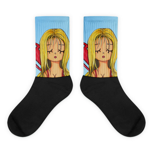 Pamela Anderson, Socks