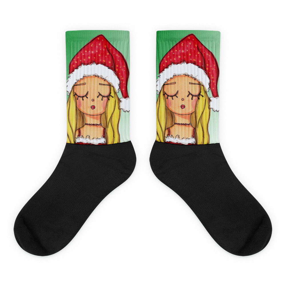 Santa Baby, Christmas, Socks