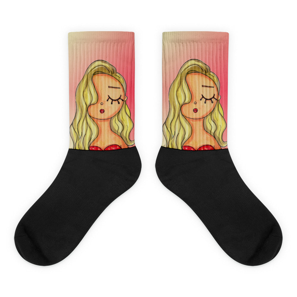 Veronica Lake, Socks