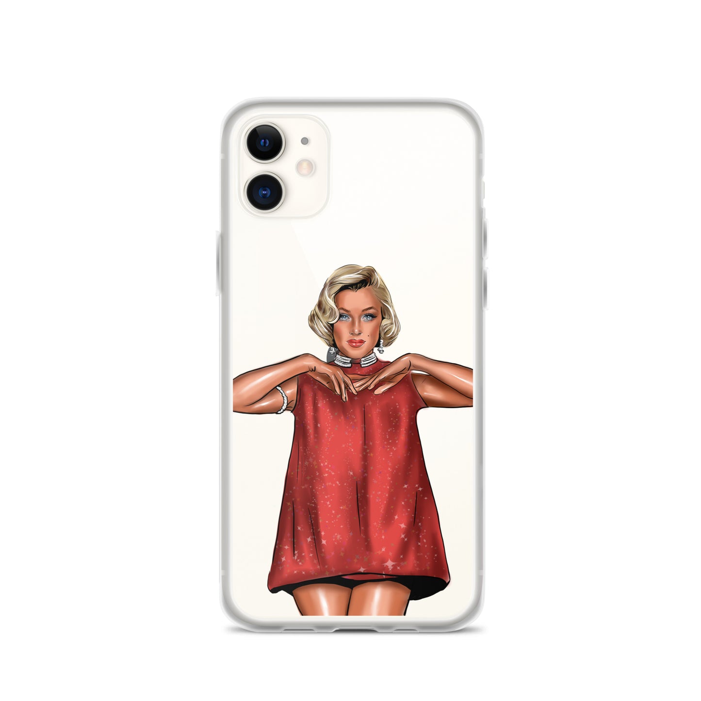 Marilyn, Clear Case for iPhone®