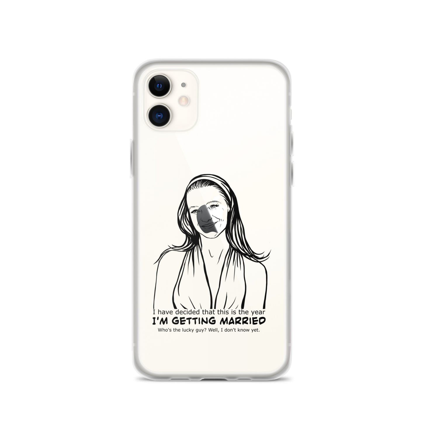 I have decided that this is the year I'm getting married, Charlotte, Clear Case for iPhone®