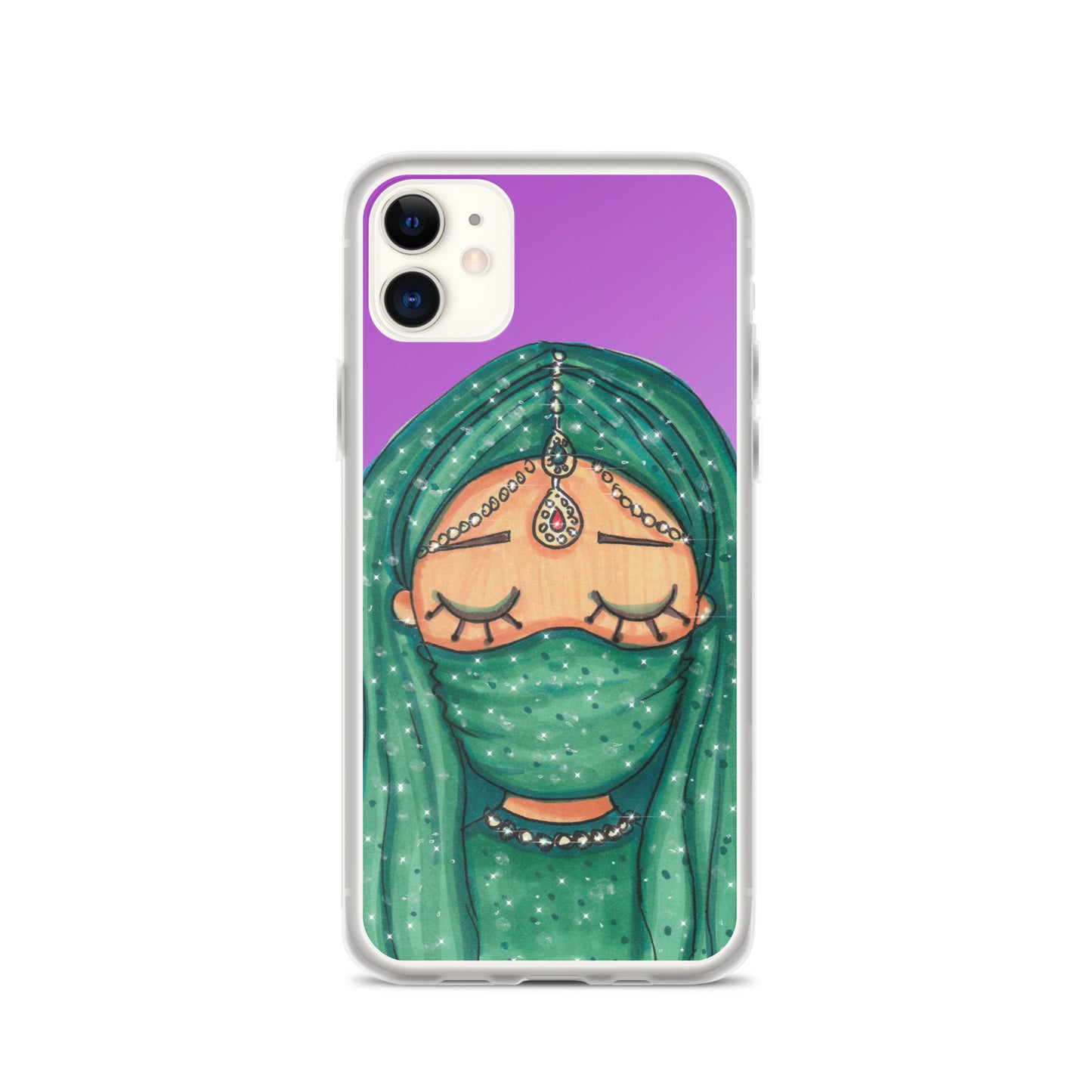 Arabian Beauty, Arabic girl, Clear Case for iPhone®