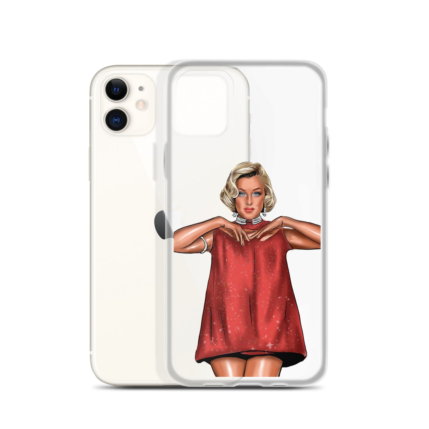 Marilyn, Clear Case for iPhone®