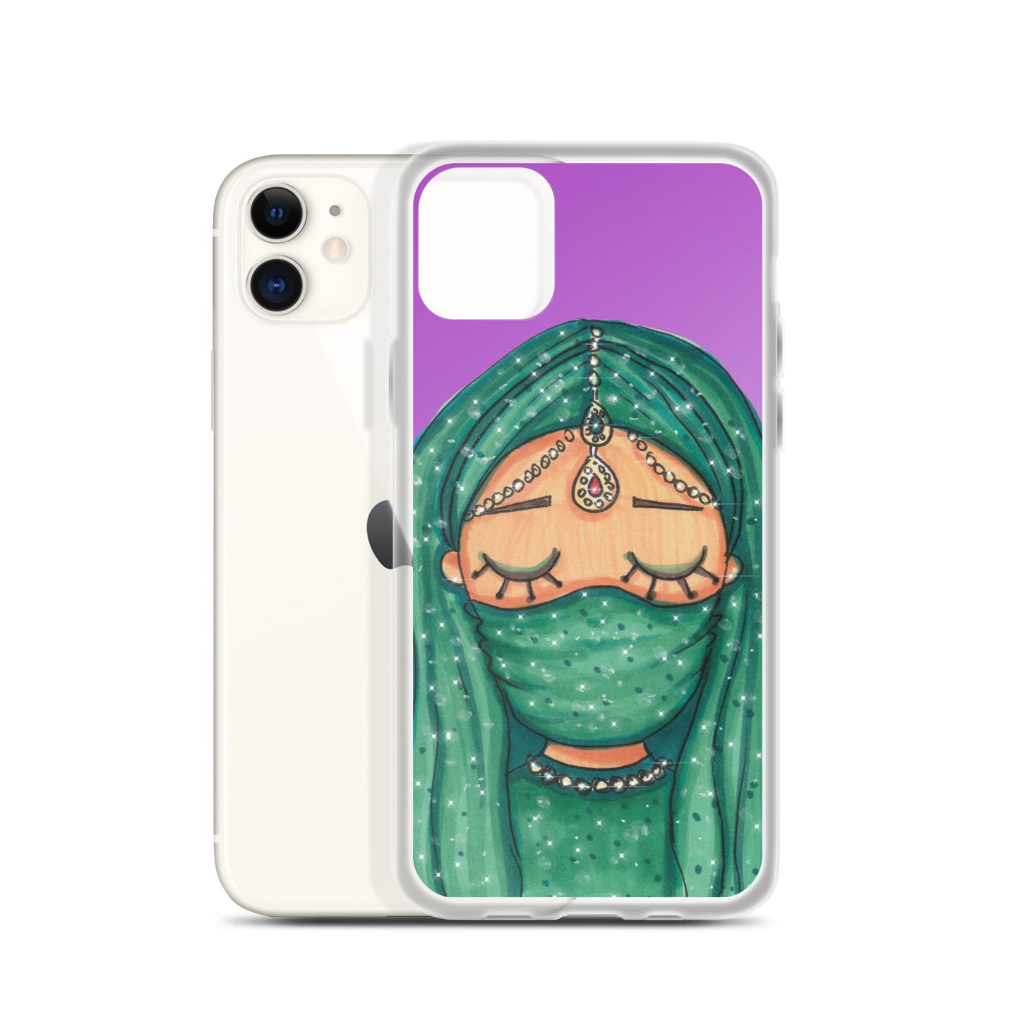 Arabian Beauty, Arabic girl, Clear Case for iPhone®