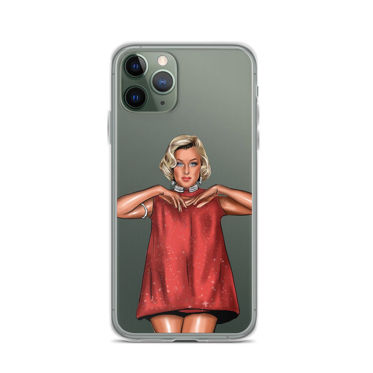 Marilyn, Clear Case for iPhone®