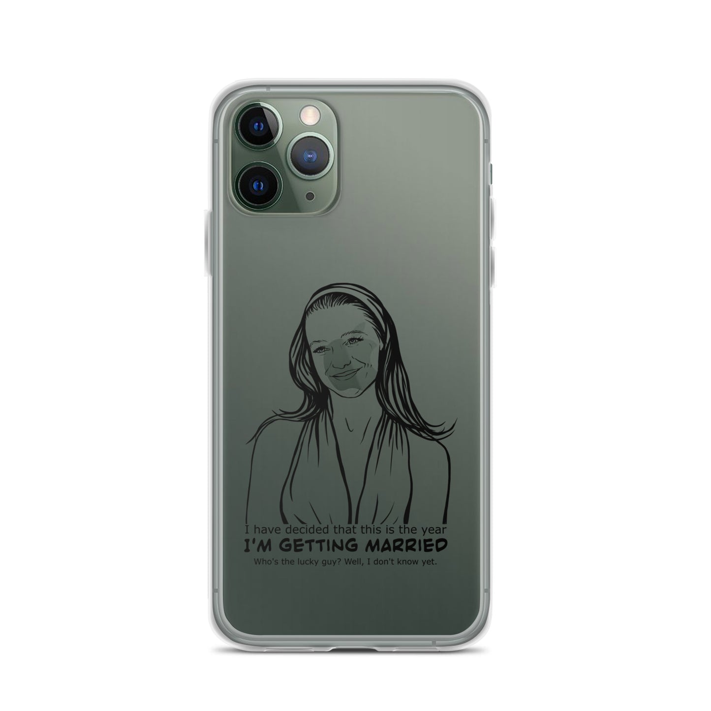 I have decided that this is the year I'm getting married, Charlotte, Clear Case for iPhone®