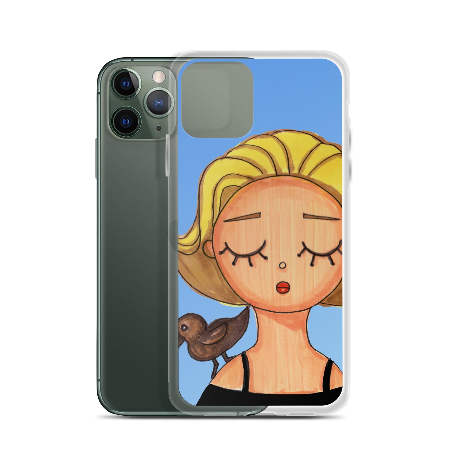 The Birds, Tippi Hedren, Clear Case for iPhone®