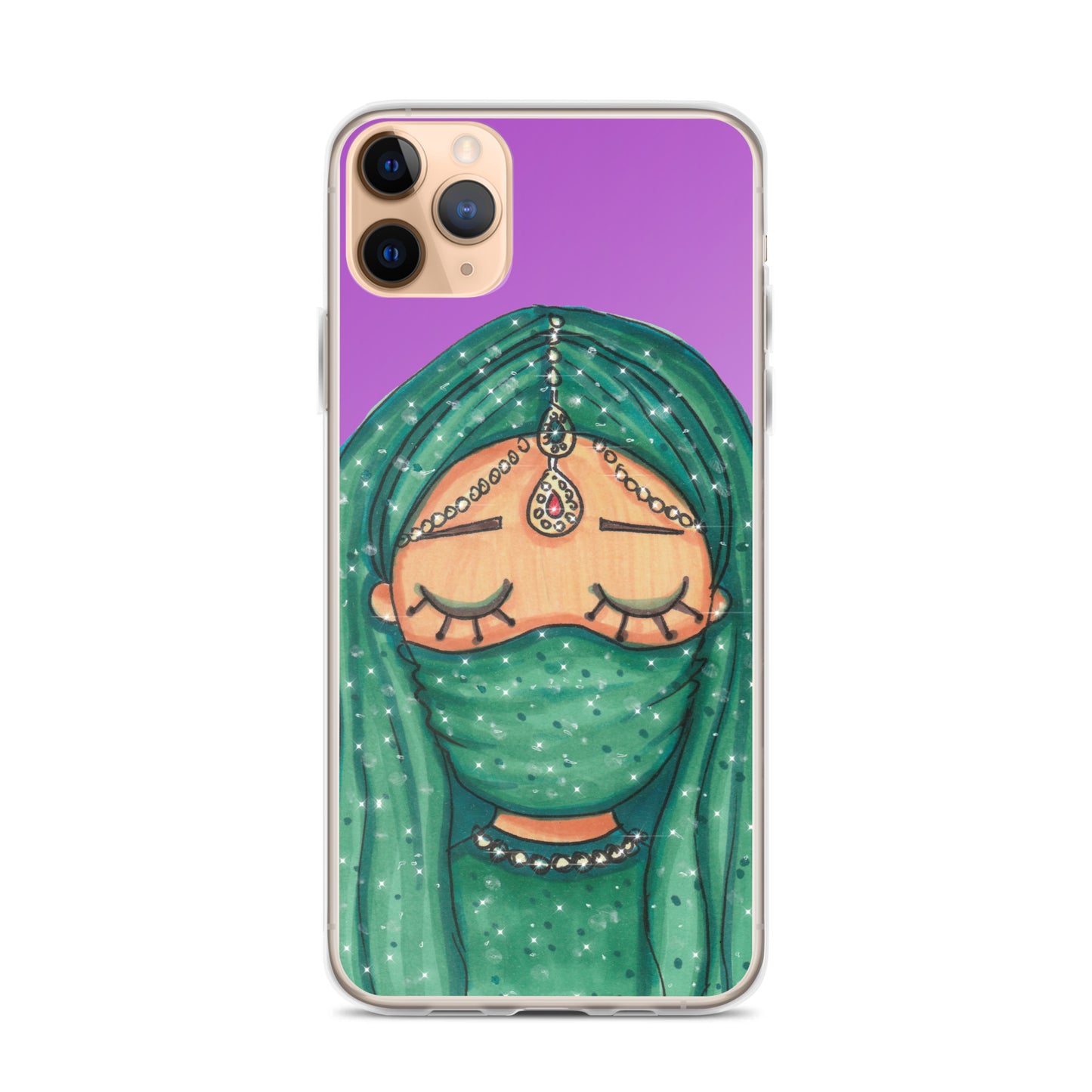 Arabian Beauty, Arabic girl, Clear Case for iPhone®