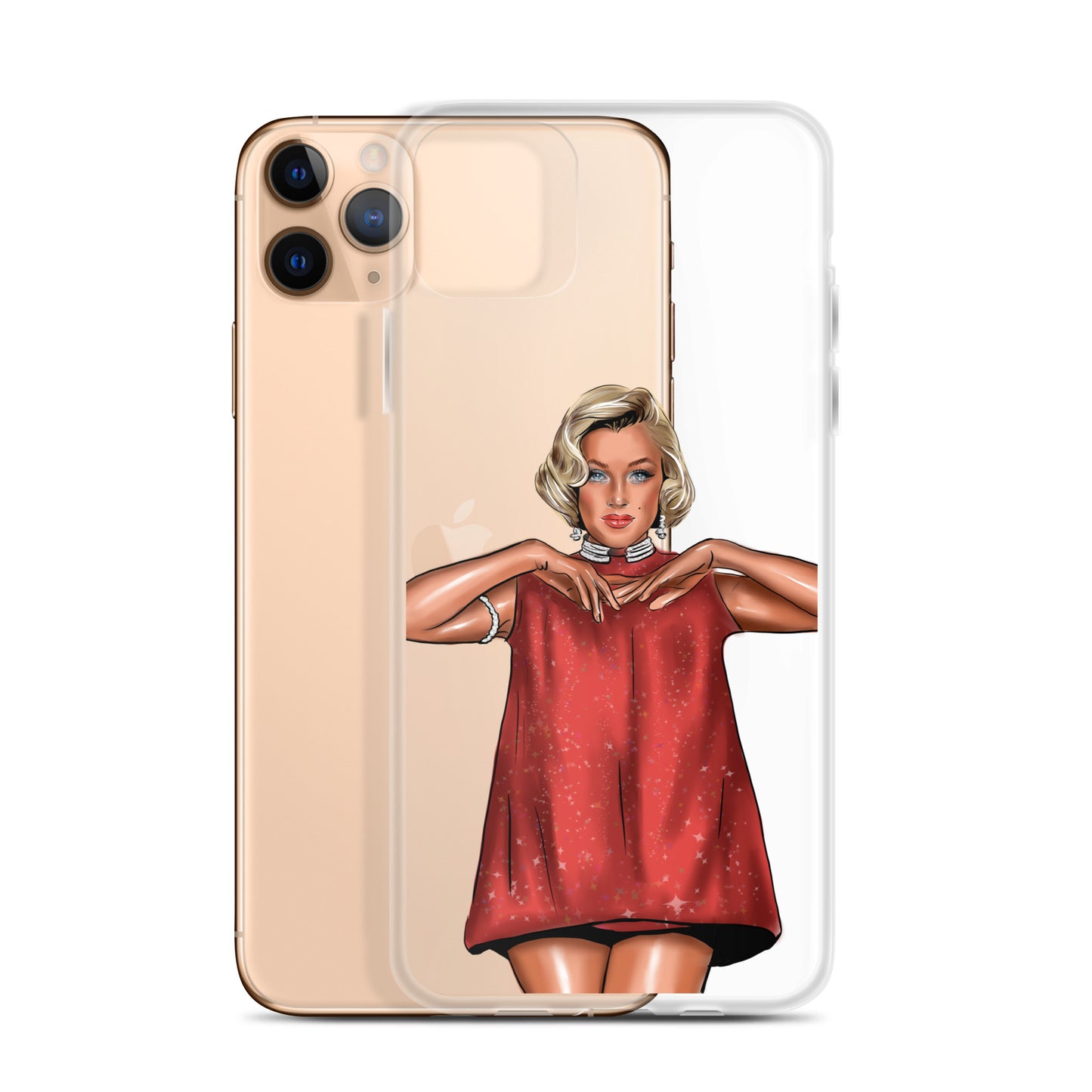 Marilyn, Clear Case for iPhone®