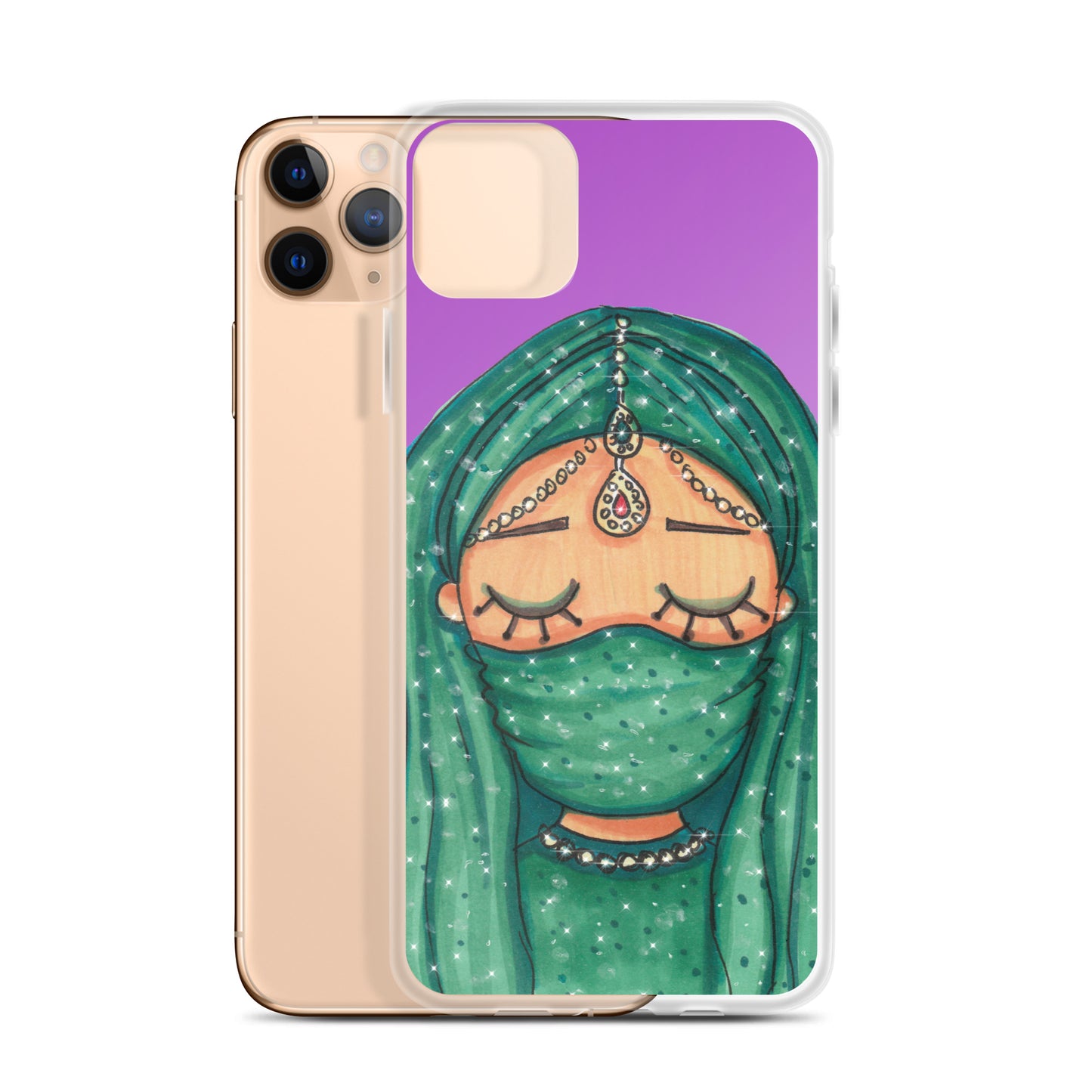 Arabian Beauty, Arabic girl, Clear Case for iPhone®