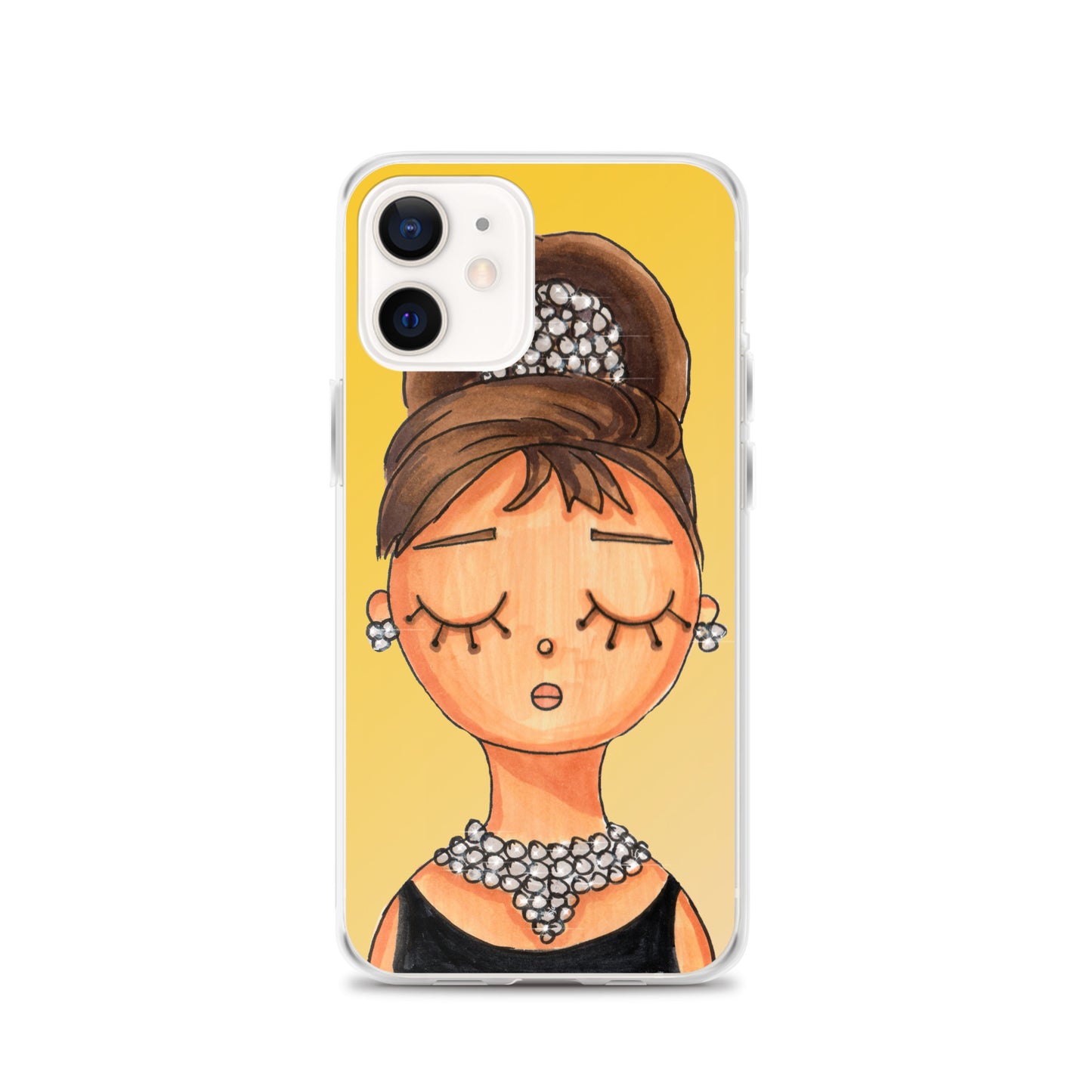 Audrey, Holly Golightly, Clear Case for iPhone®