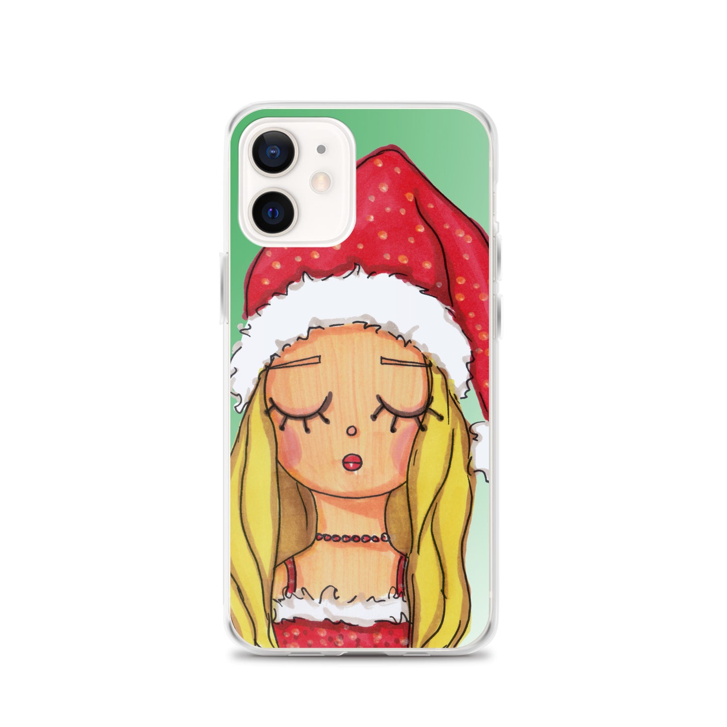 Santa Baby, Christmas, Clear Case for iPhone®