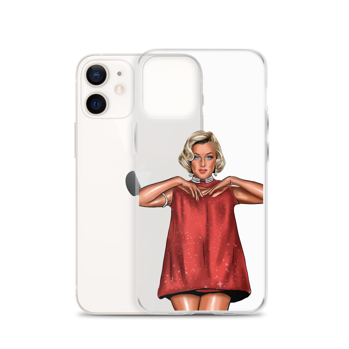 Marilyn, Clear Case for iPhone®