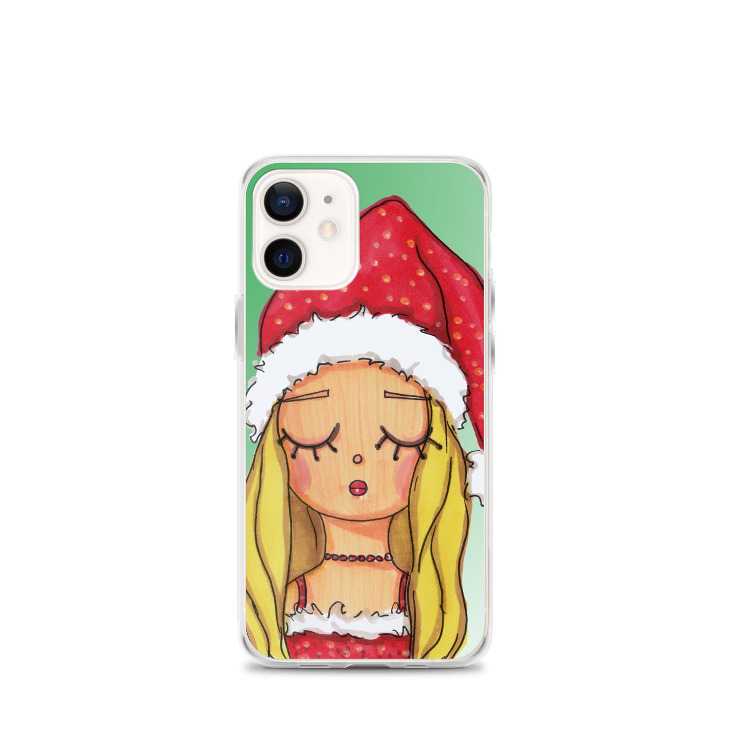 Santa Baby, Christmas, Clear Case for iPhone®