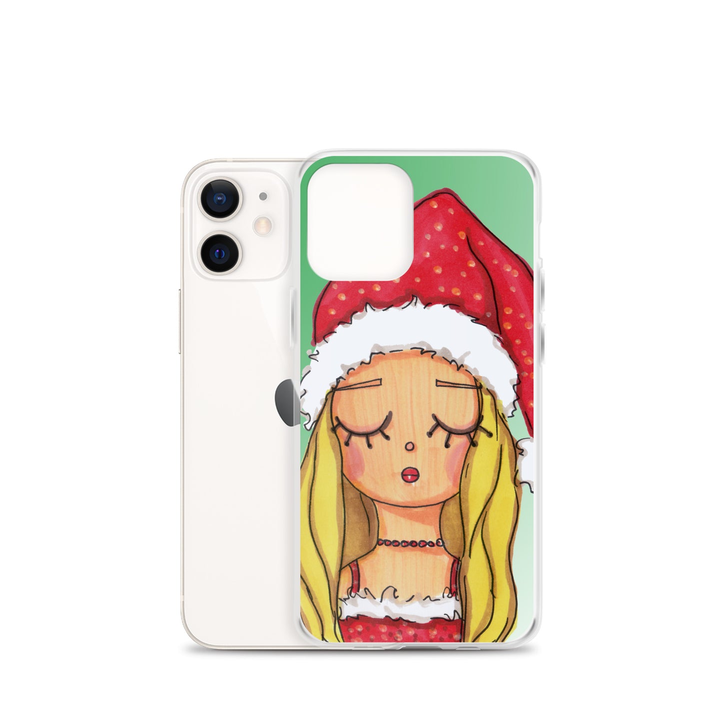 Santa Baby, Christmas, Clear Case for iPhone®