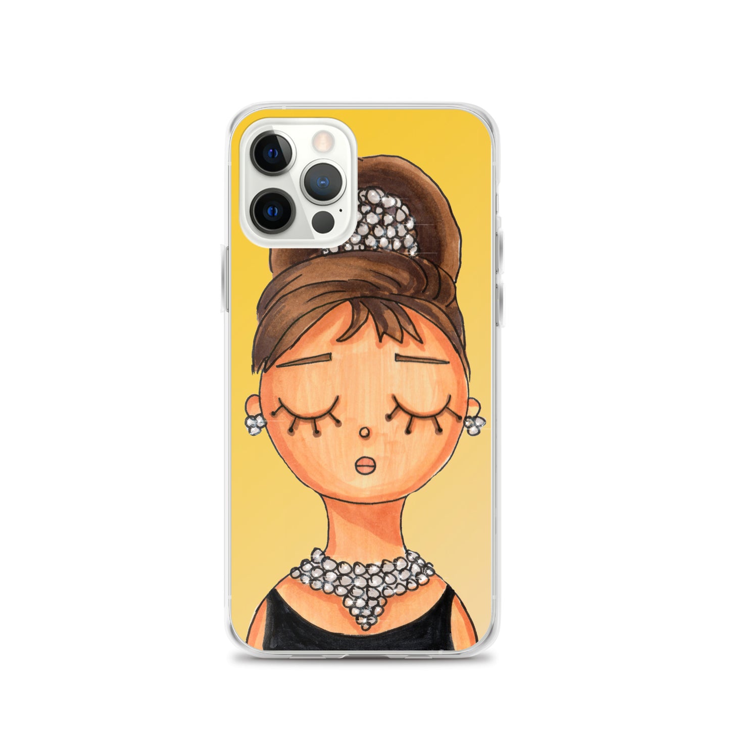 Audrey, Holly Golightly, Clear Case for iPhone®