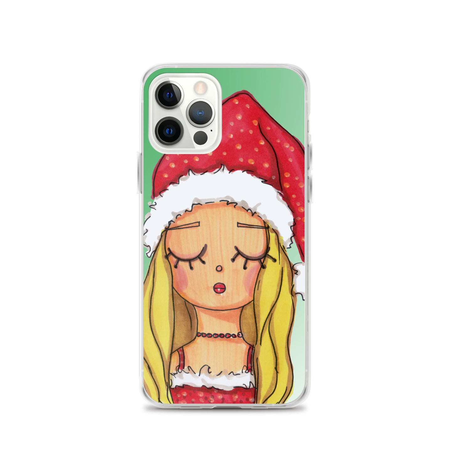 Santa Baby, Christmas, Clear Case for iPhone®