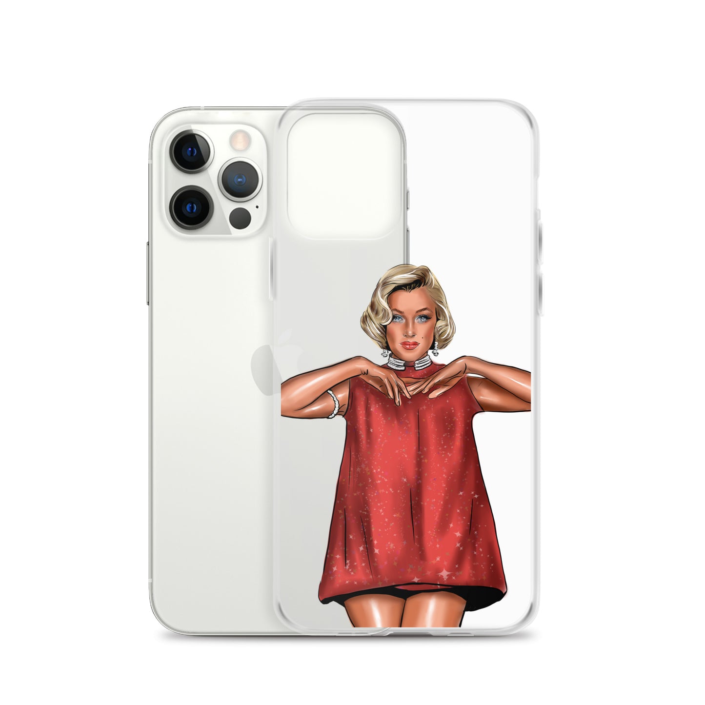 Marilyn, Clear Case for iPhone®