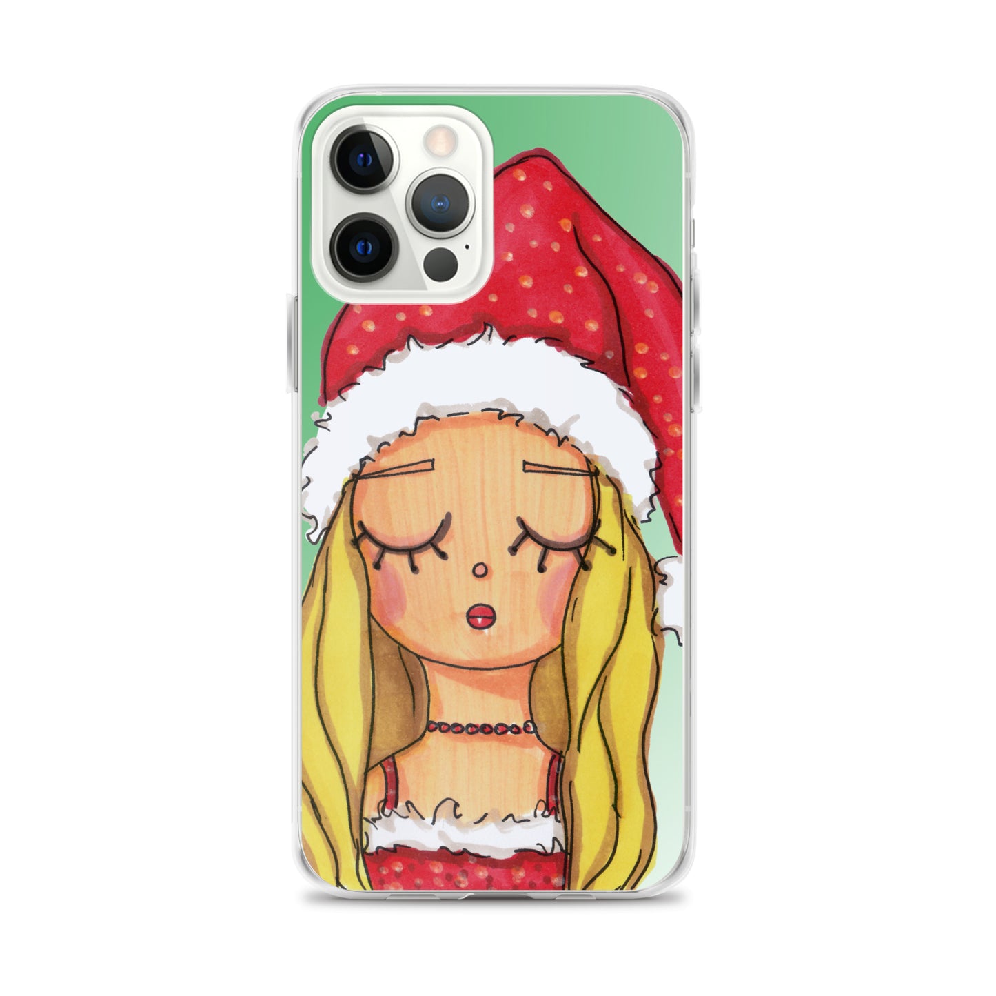 Santa Baby, Christmas, Clear Case for iPhone®