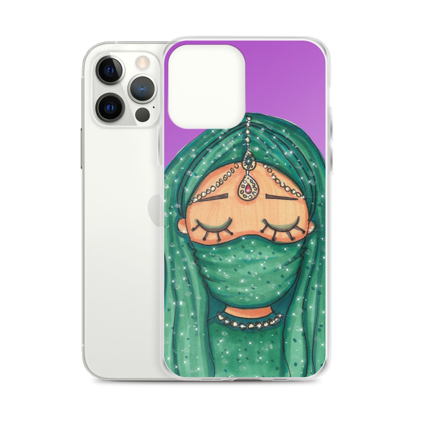 Arabian Beauty, Arabic girl, Clear Case for iPhone®