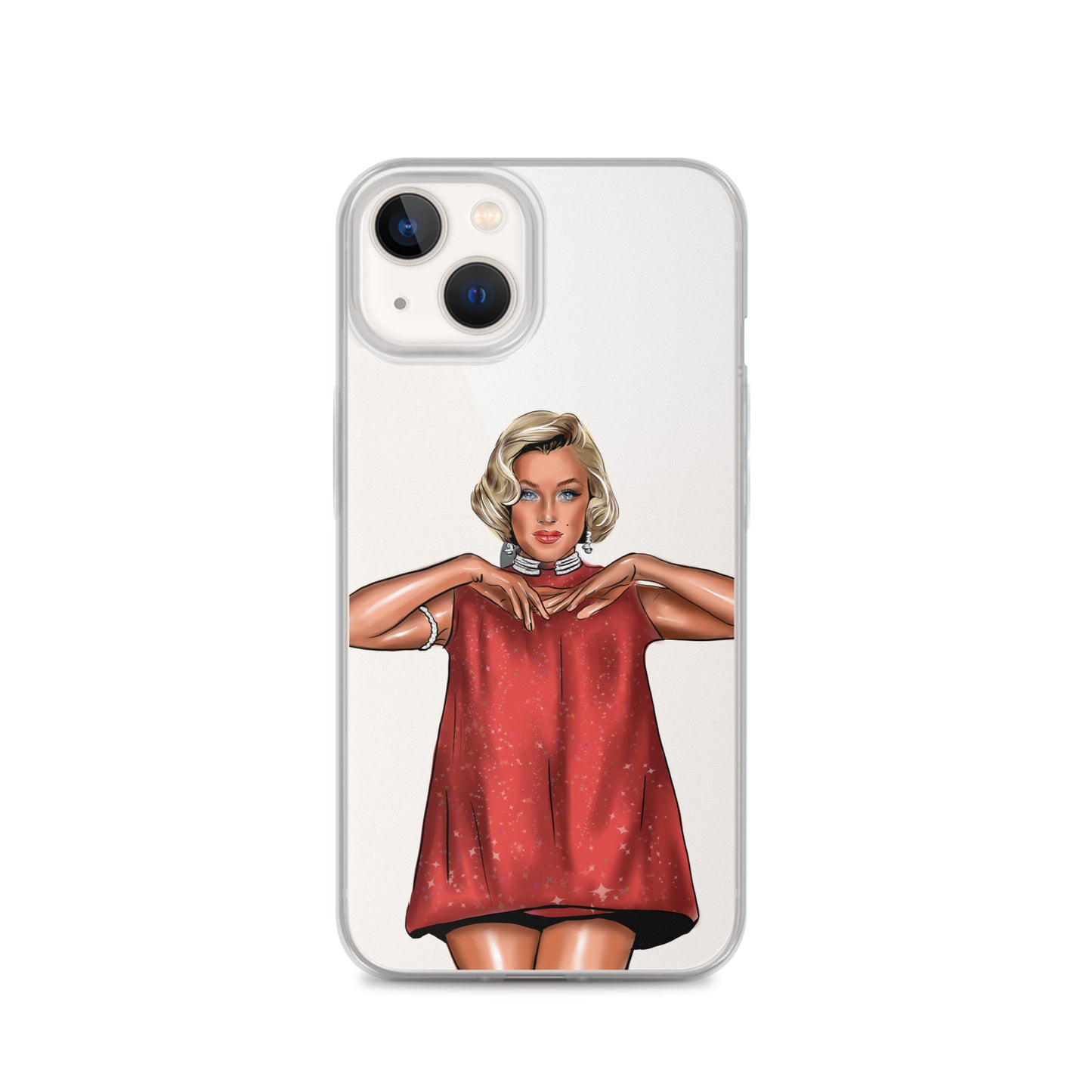 Marilyn, Clear Case for iPhone®