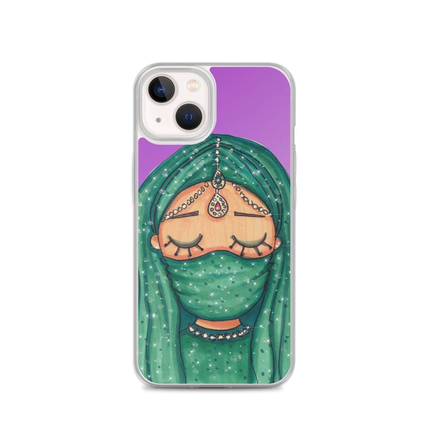 Arabian Beauty, Arabic girl, Clear Case for iPhone®