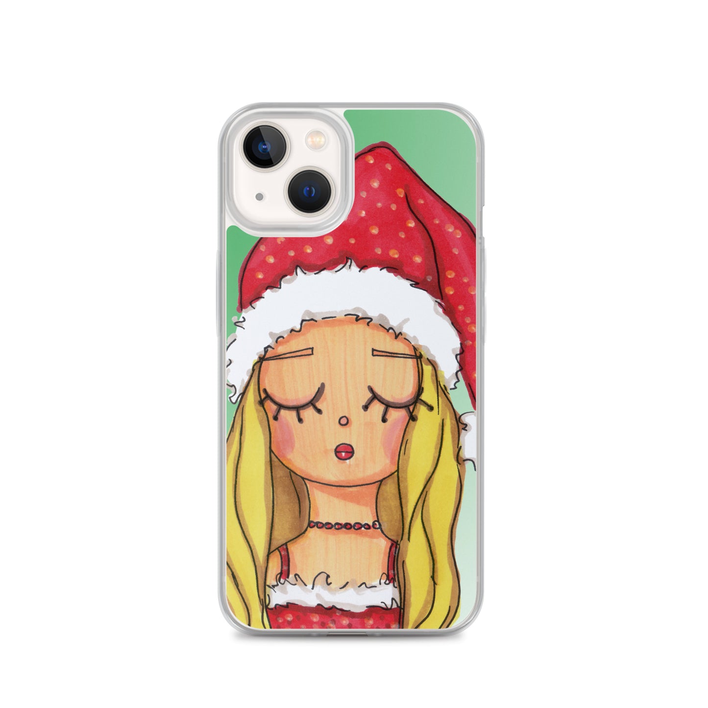 Santa Baby, Christmas, Clear Case for iPhone®