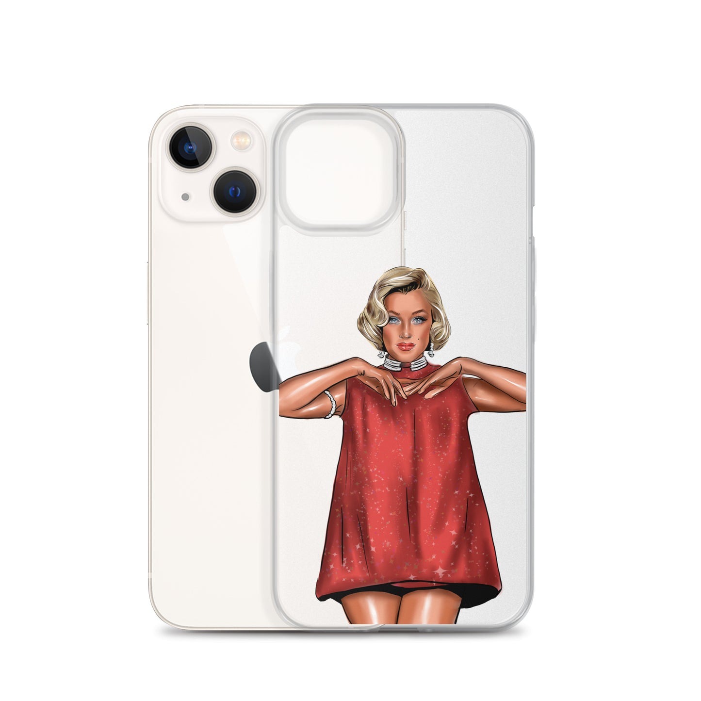 Marilyn, Clear Case for iPhone®