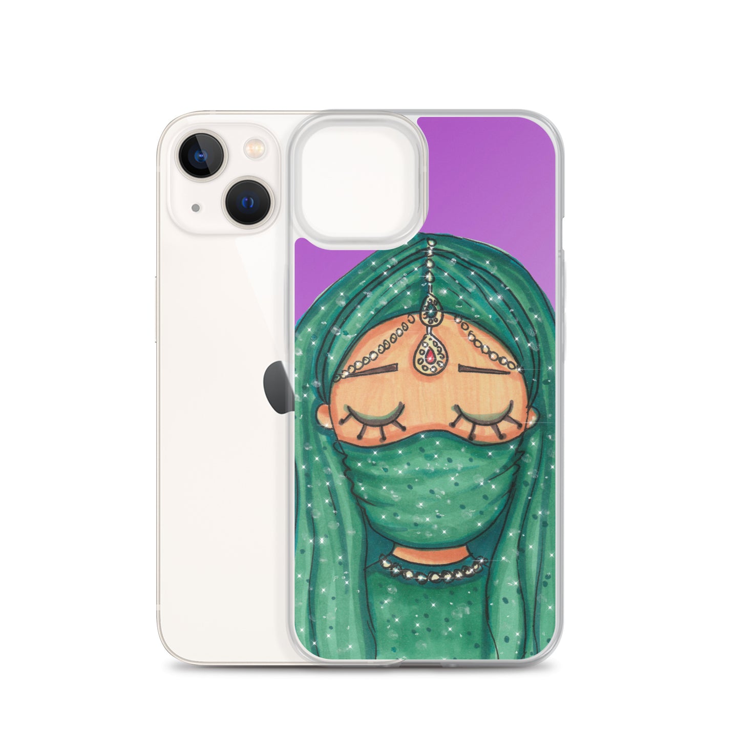 Arabian Beauty, Arabic girl, Clear Case for iPhone®