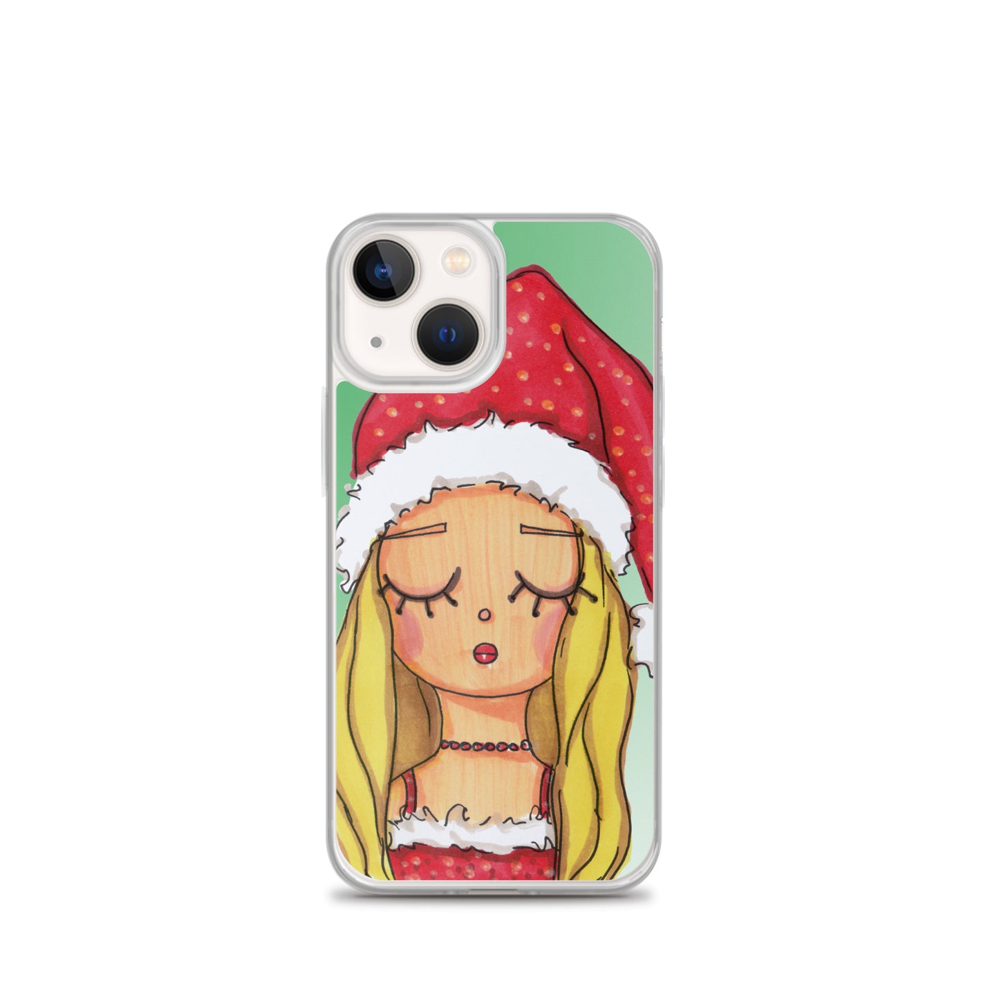 Santa Baby, Christmas, Clear Case for iPhone®